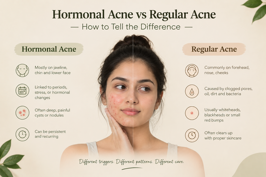 Hormonal Acne vs Regular Acne — How to Tell the Difference