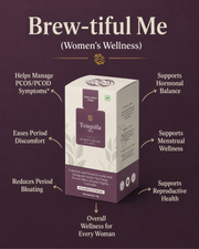 Brew-tiful Me Seed Tea for PCOS & Painful Periods